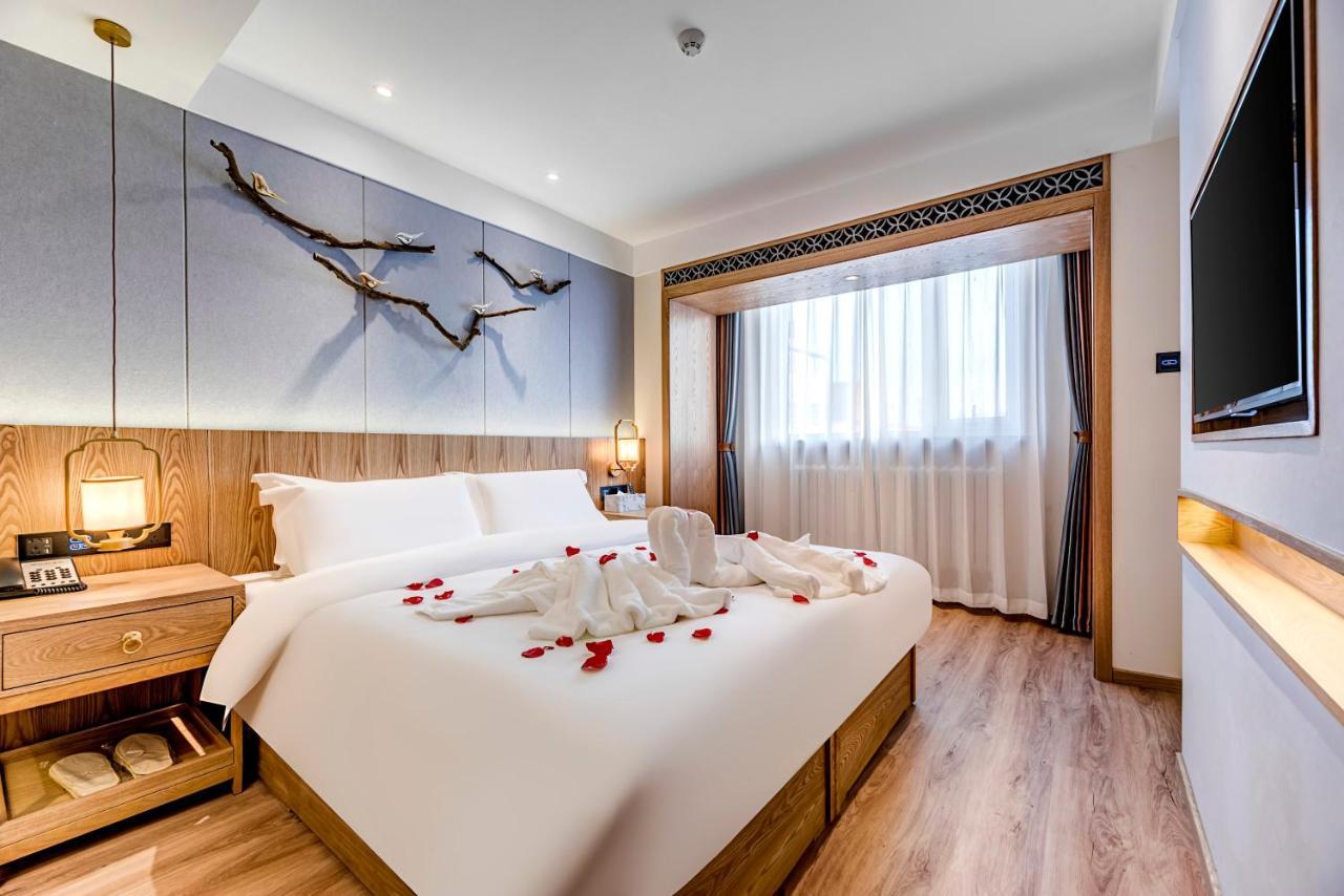 Happy Dragon Universal Vacation Hotel - Close To Universal Studio And Wanda Plaza,Free Shuttle To The Resort,Free Coffee,Laundry بكين المظهر الخارجي الصورة