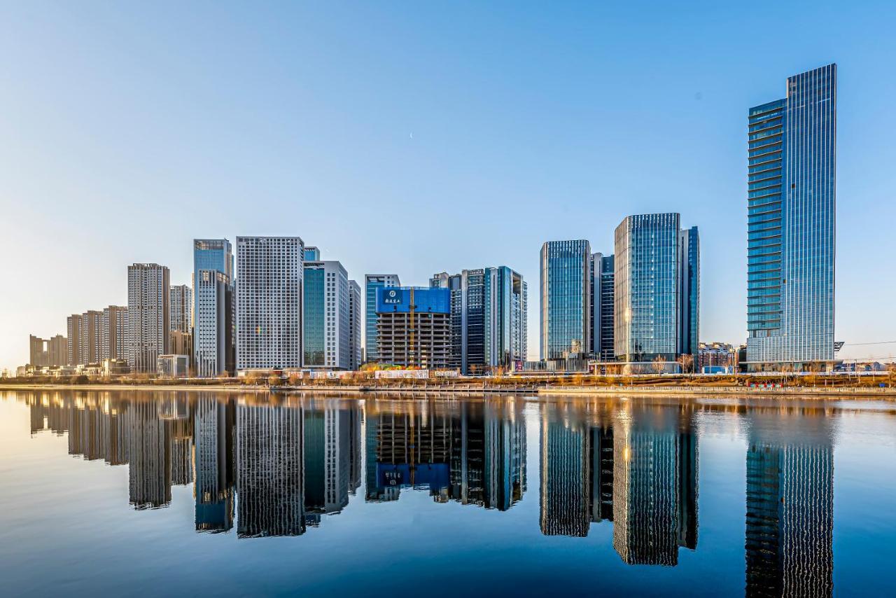 Happy Dragon Universal Vacation Hotel - Close To Universal Studio And Wanda Plaza,Free Shuttle To The Resort,Free Coffee,Laundry بكين المظهر الخارجي الصورة