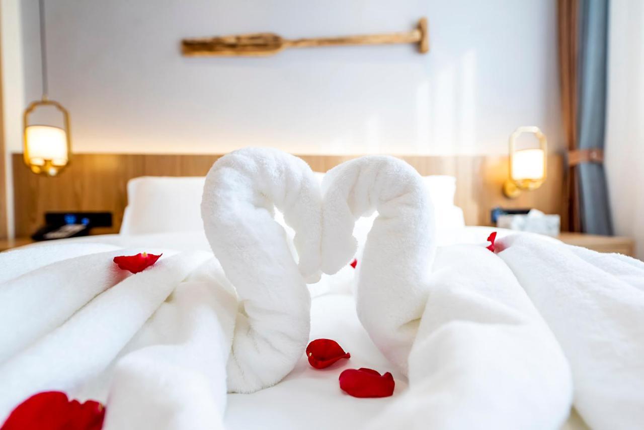 Happy Dragon Universal Vacation Hotel - Close To Universal Studio And Wanda Plaza,Free Shuttle To The Resort,Free Coffee,Laundry بكين المظهر الخارجي الصورة