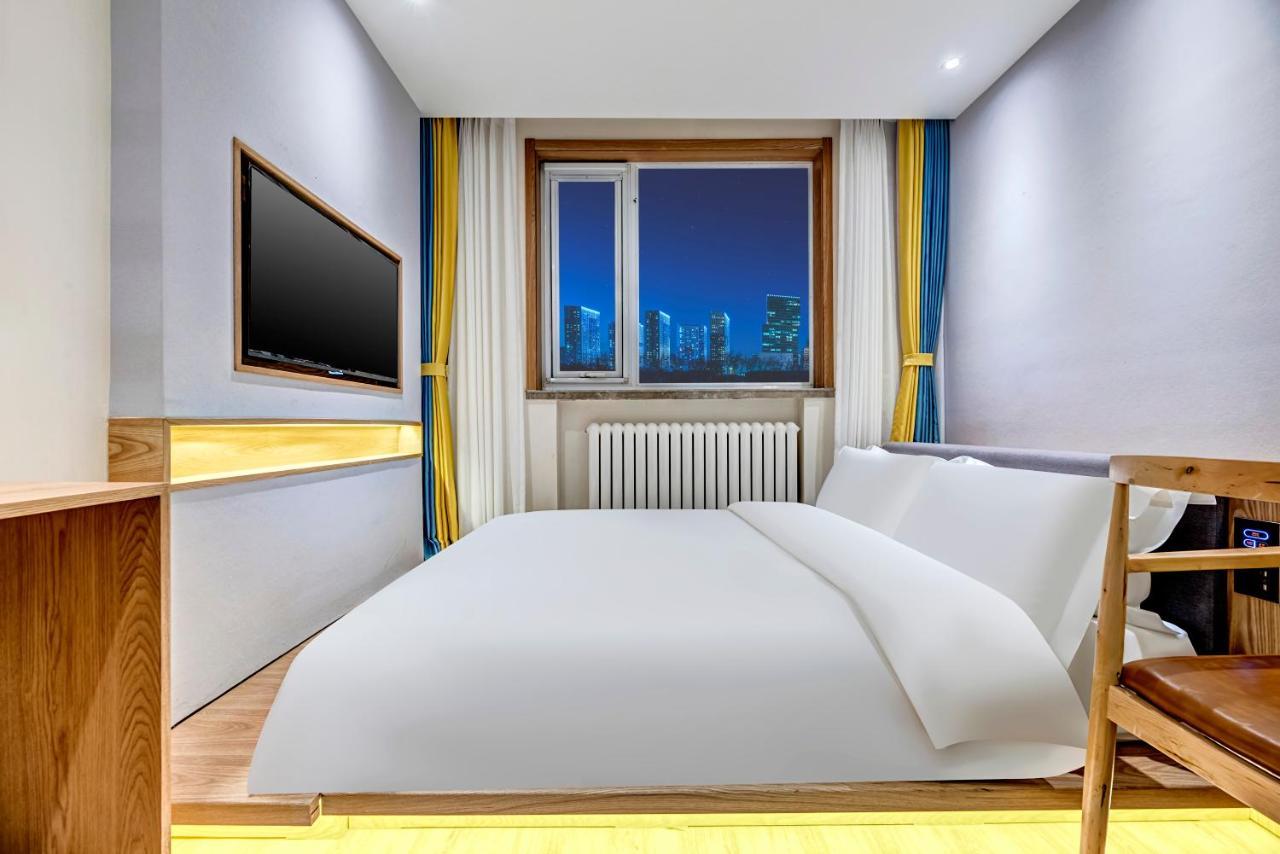Happy Dragon Universal Vacation Hotel - Close To Universal Studio And Wanda Plaza,Free Shuttle To The Resort,Free Coffee,Laundry بكين المظهر الخارجي الصورة
