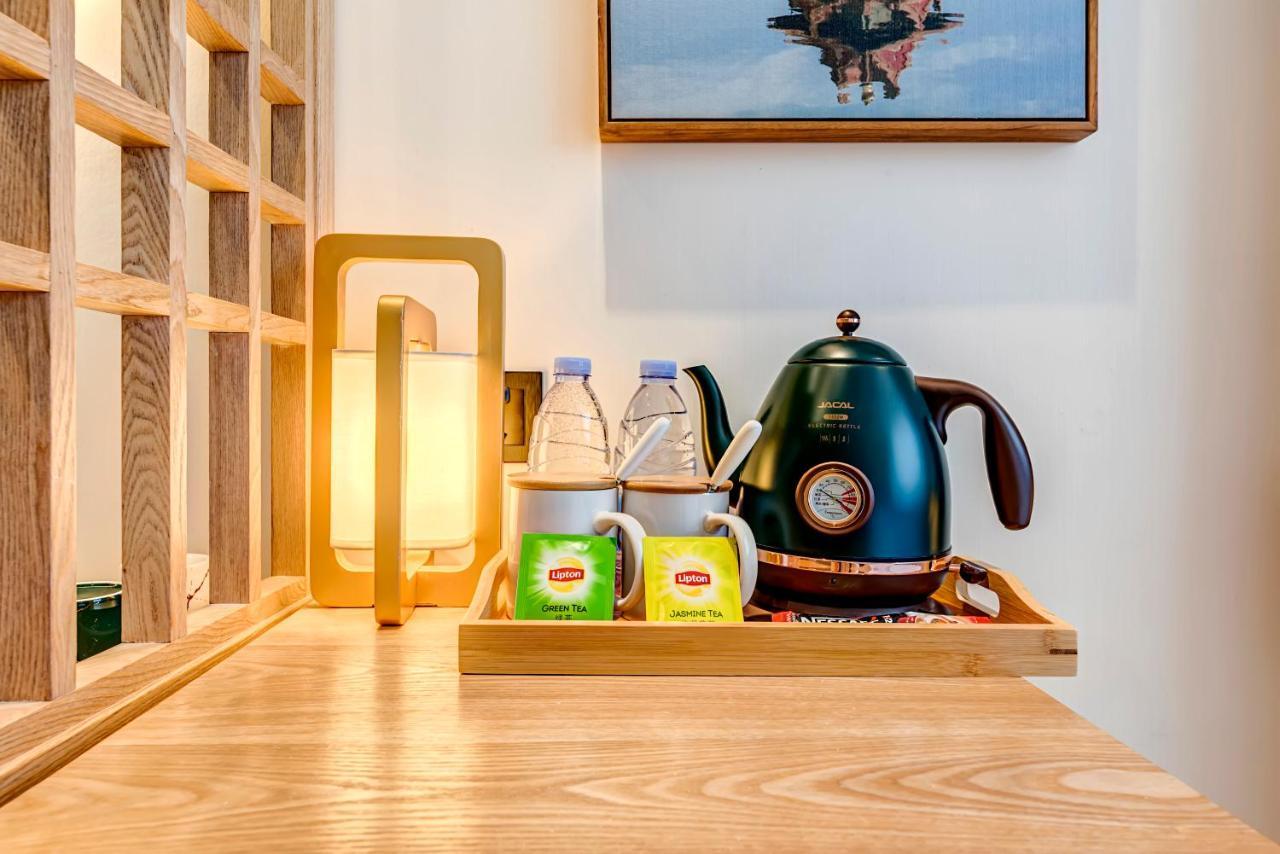Happy Dragon Universal Vacation Hotel - Close To Universal Studio And Wanda Plaza,Free Shuttle To The Resort,Free Coffee,Laundry بكين المظهر الخارجي الصورة