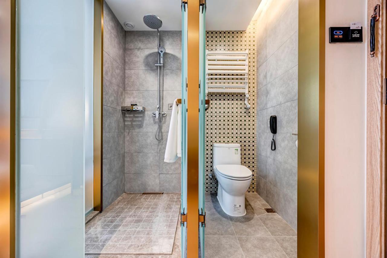 Happy Dragon Universal Vacation Hotel - Close To Universal Studio And Wanda Plaza,Free Shuttle To The Resort,Free Coffee,Laundry بكين المظهر الخارجي الصورة