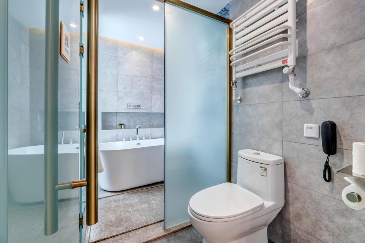 Happy Dragon Universal Vacation Hotel - Close To Universal Studio And Wanda Plaza,Free Shuttle To The Resort,Free Coffee,Laundry بكين المظهر الخارجي الصورة