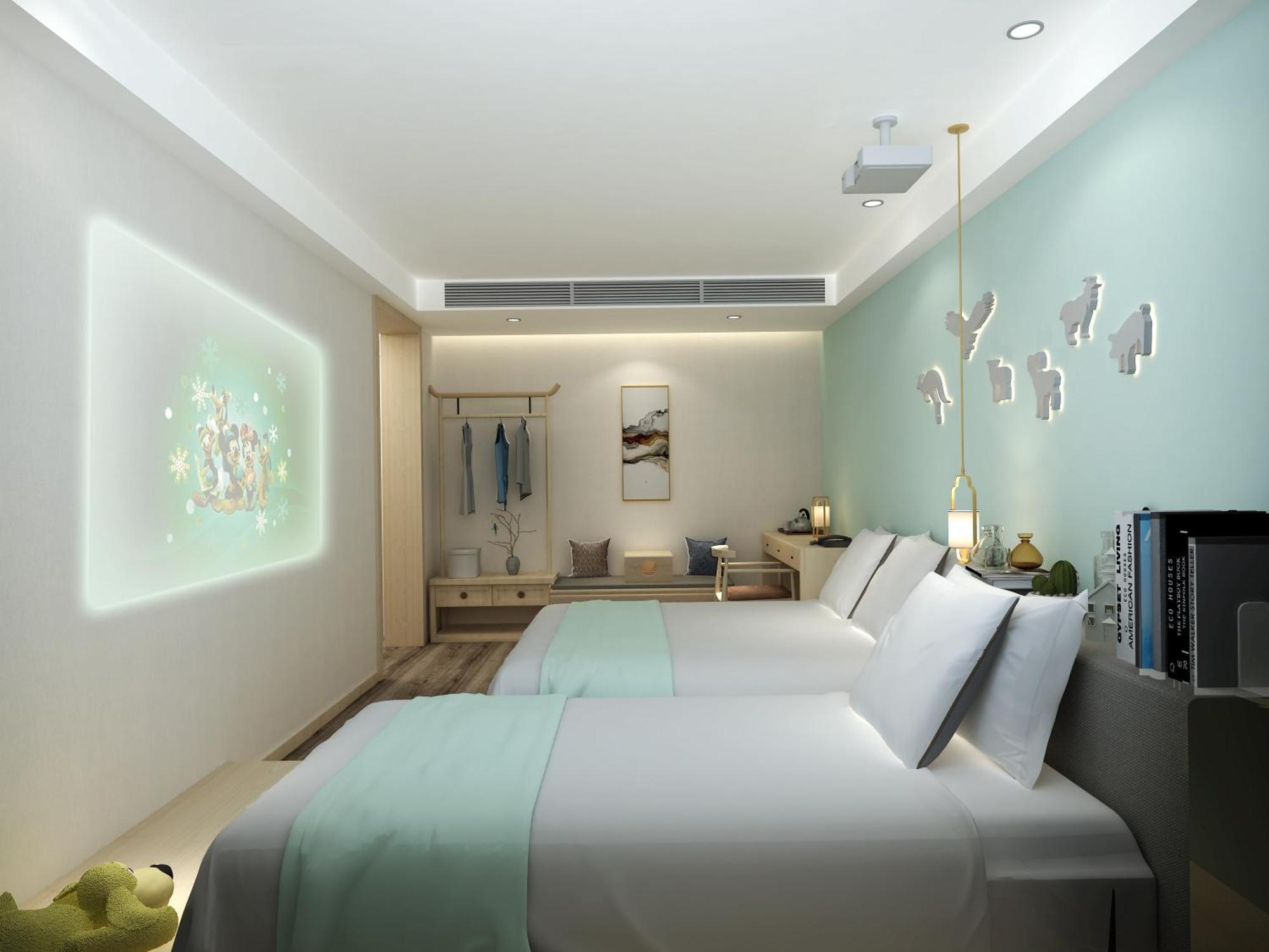 Happy Dragon Universal Vacation Hotel - Close To Universal Studio And Wanda Plaza,Free Shuttle To The Resort,Free Coffee,Laundry بكين المظهر الخارجي الصورة