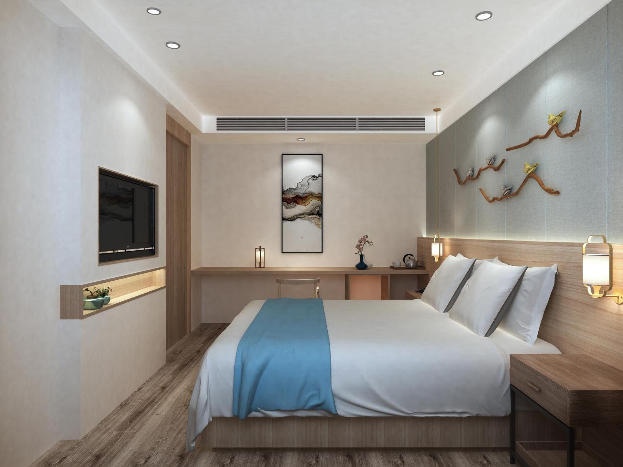 Happy Dragon Universal Vacation Hotel - Close To Universal Studio And Wanda Plaza,Free Shuttle To The Resort,Free Coffee,Laundry بكين المظهر الخارجي الصورة