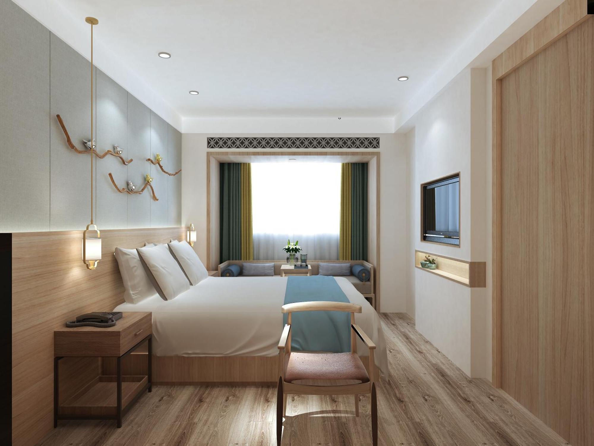 Happy Dragon Universal Vacation Hotel - Close To Universal Studio And Wanda Plaza,Free Shuttle To The Resort,Free Coffee,Laundry بكين المظهر الخارجي الصورة